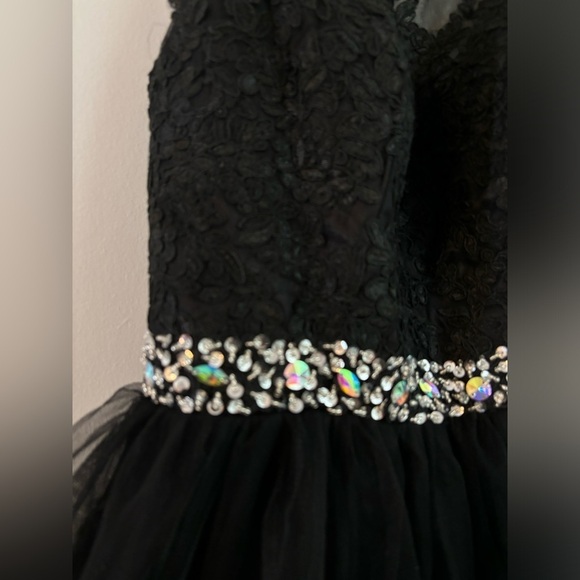 New Appliques Prom Dresses Short Tulle Homecoming Party Cocktail Gowns - Picture 7 of 14